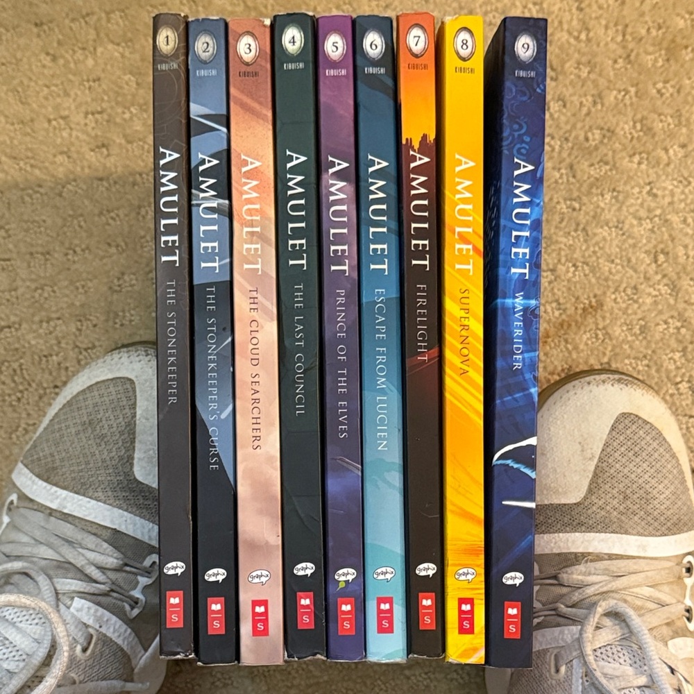 Amulet Graphic Novel Series Set